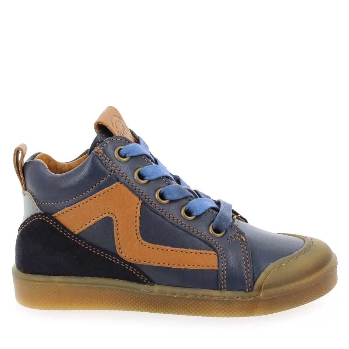 Froddo Bottine | Rosario Lace - Up - Marine Cognac