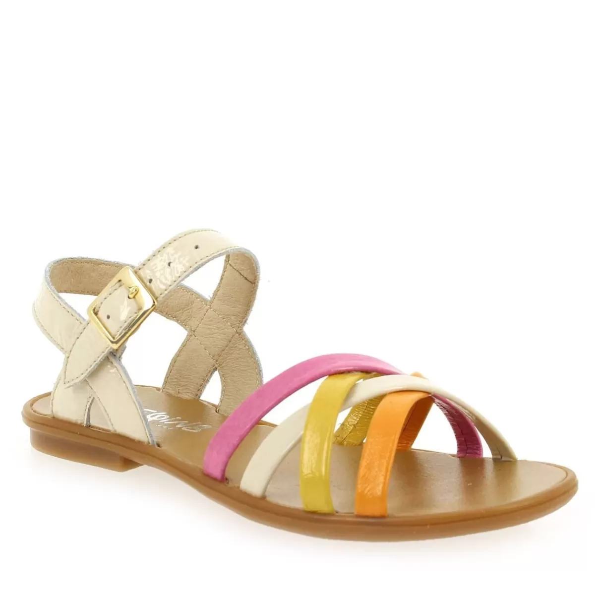 Reqins Sandale | Thelma Mix - Beige Multi