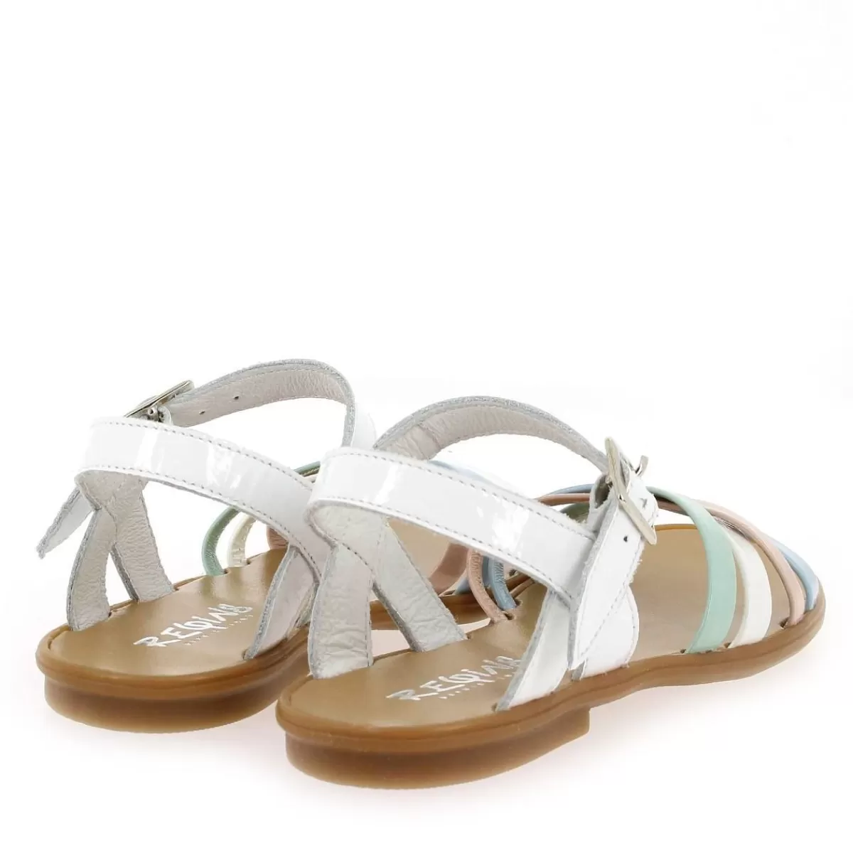 Reqins Sandale | Thelma Mix - Blanc Multi