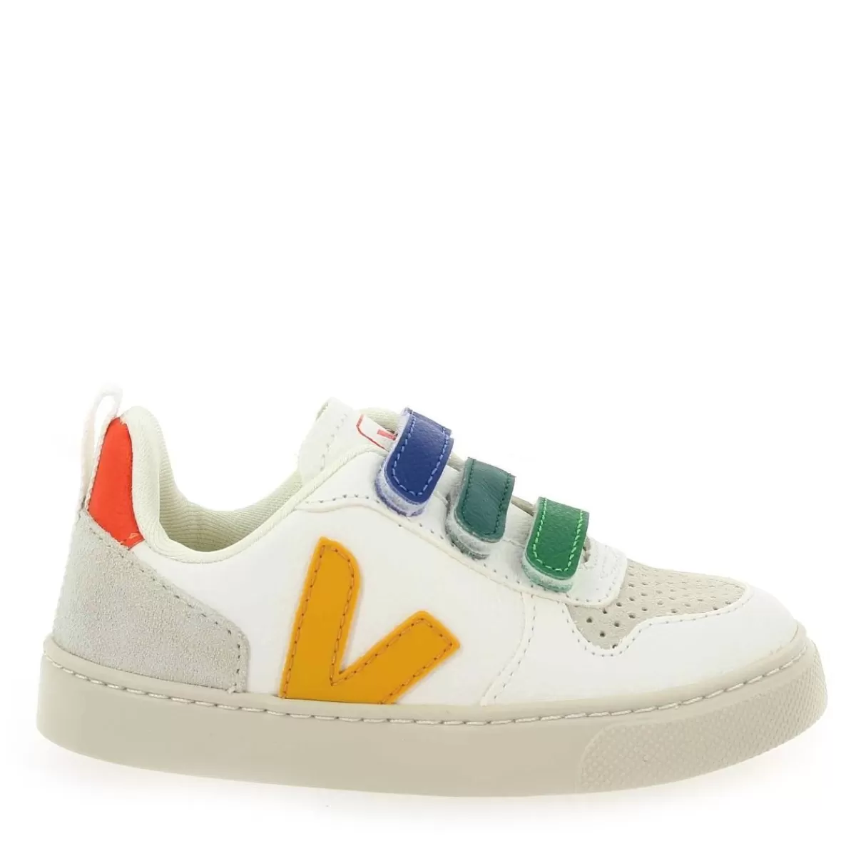 Veja Basket | V - 10 Velcro - Multi Blanc