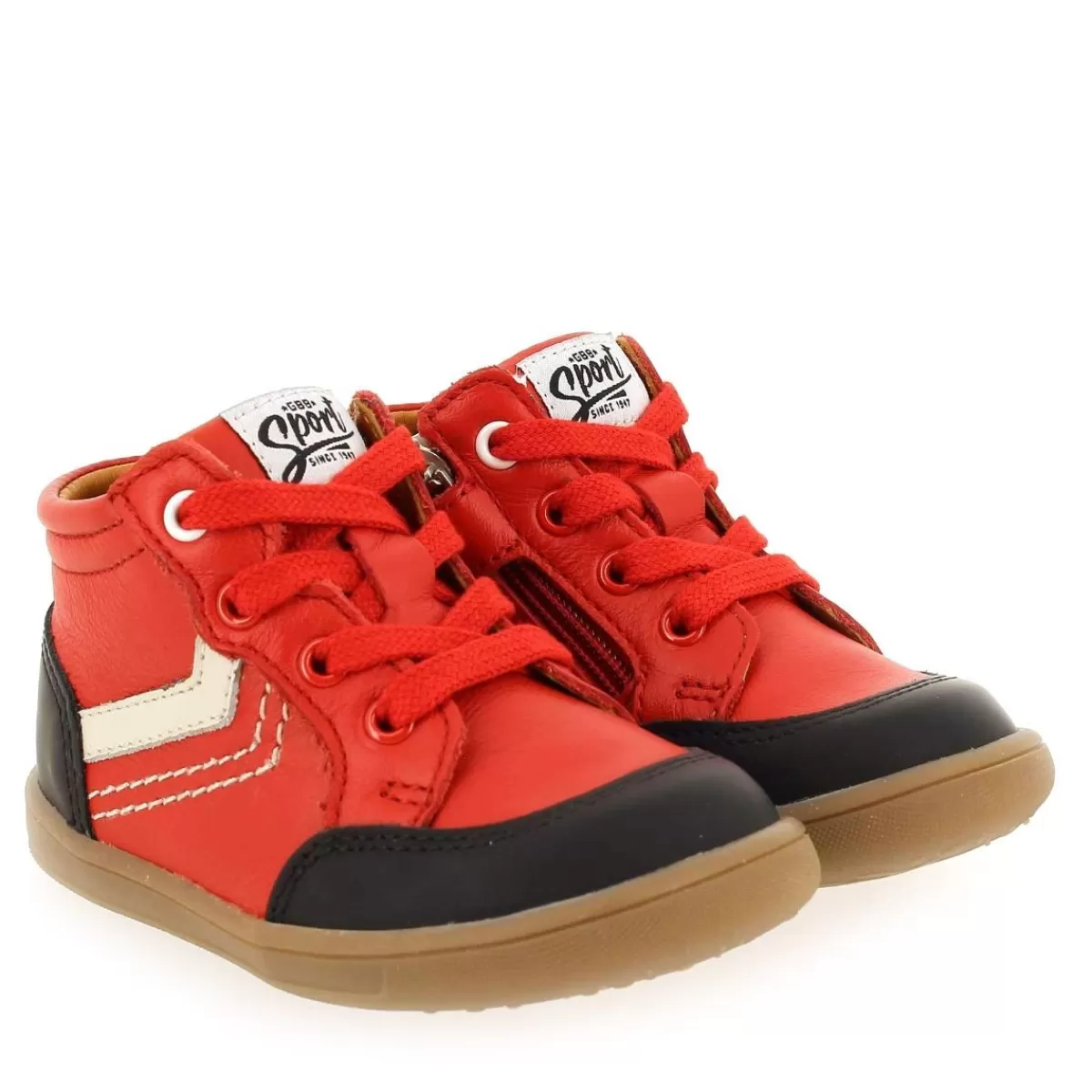 GBB Bottine | Vigo - Rouge Noir