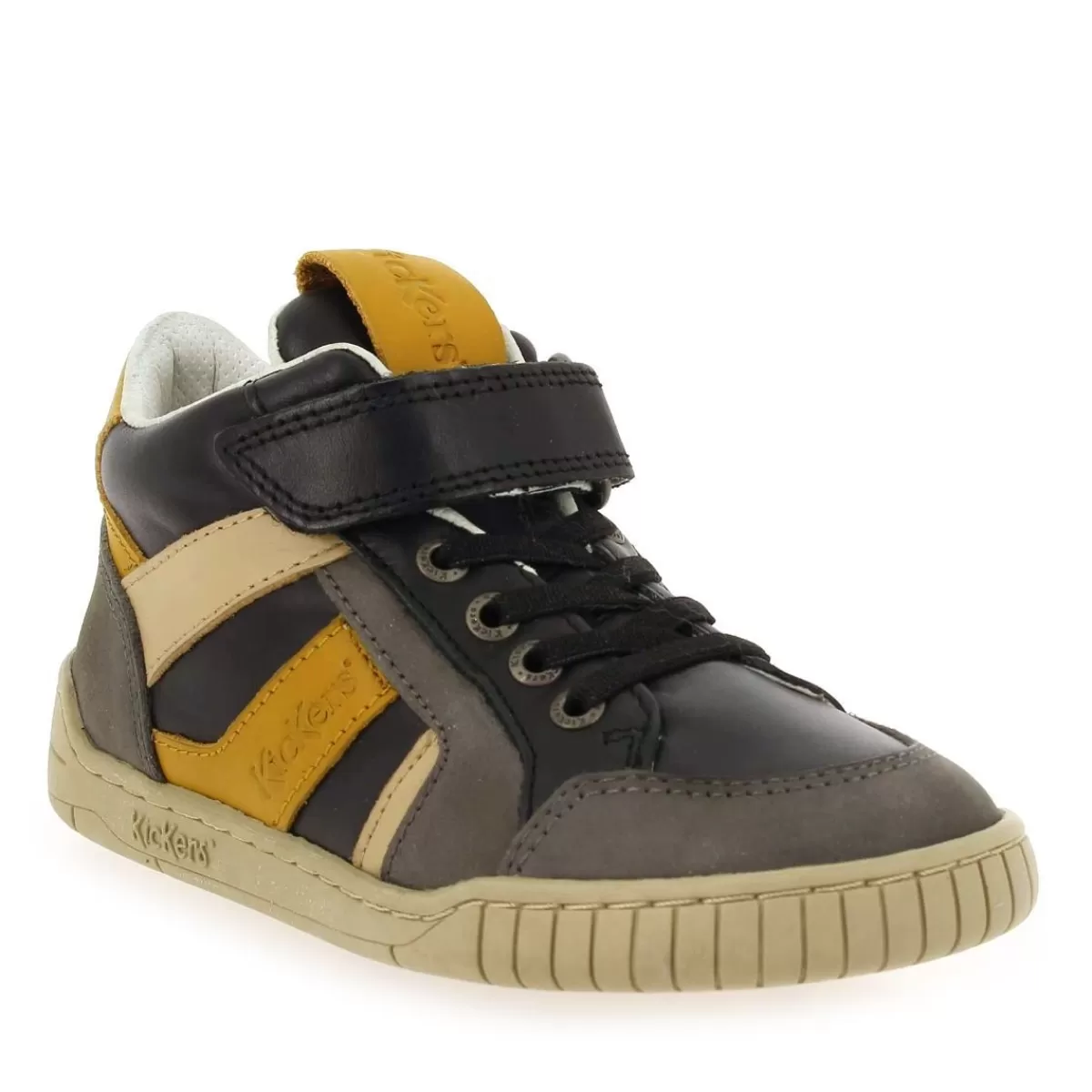 Kickers Bottine | Wincky Cdt H22 - Gris Jaune